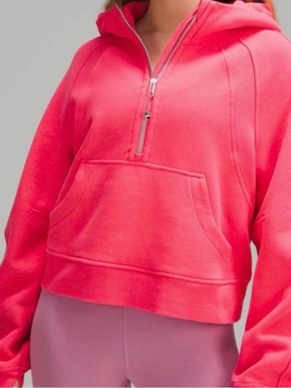 Women’s Lululemon Scuba Hoodie in Lip Gloss Pink